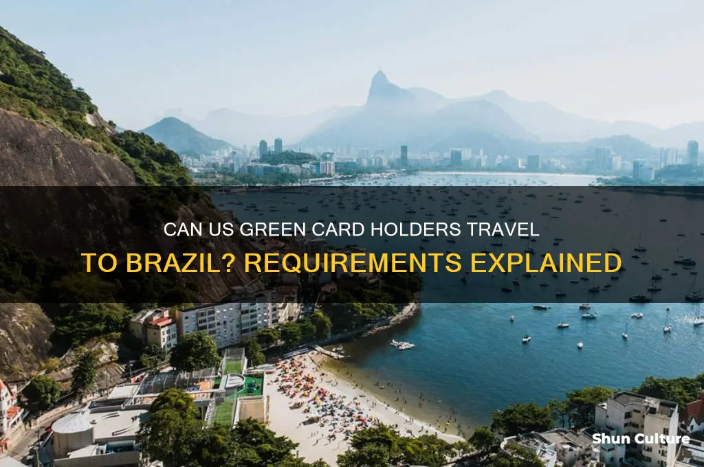 can us green card travel to brazil