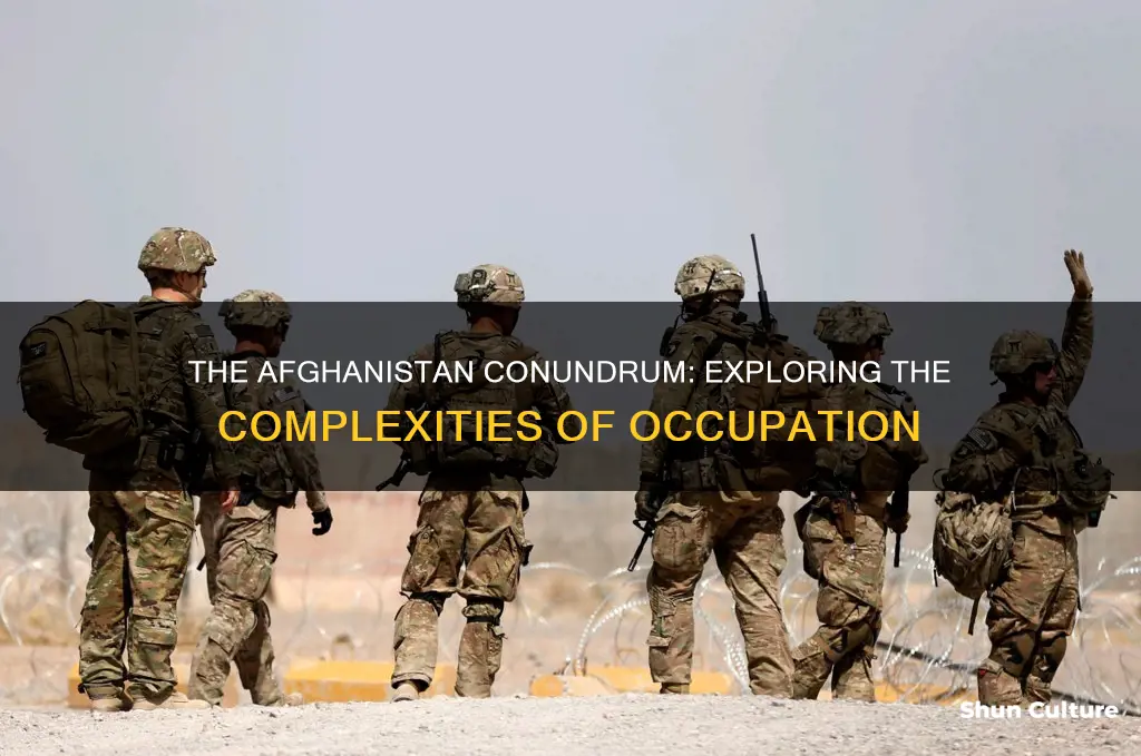 can we just occupy afghanistan