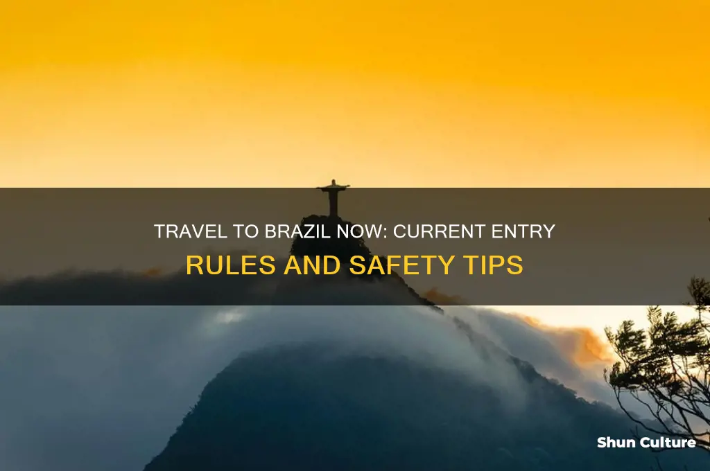 can we travel to brazil now