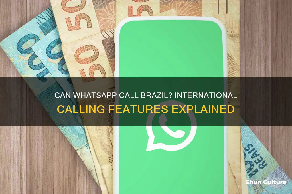 can whatsapp call brazil