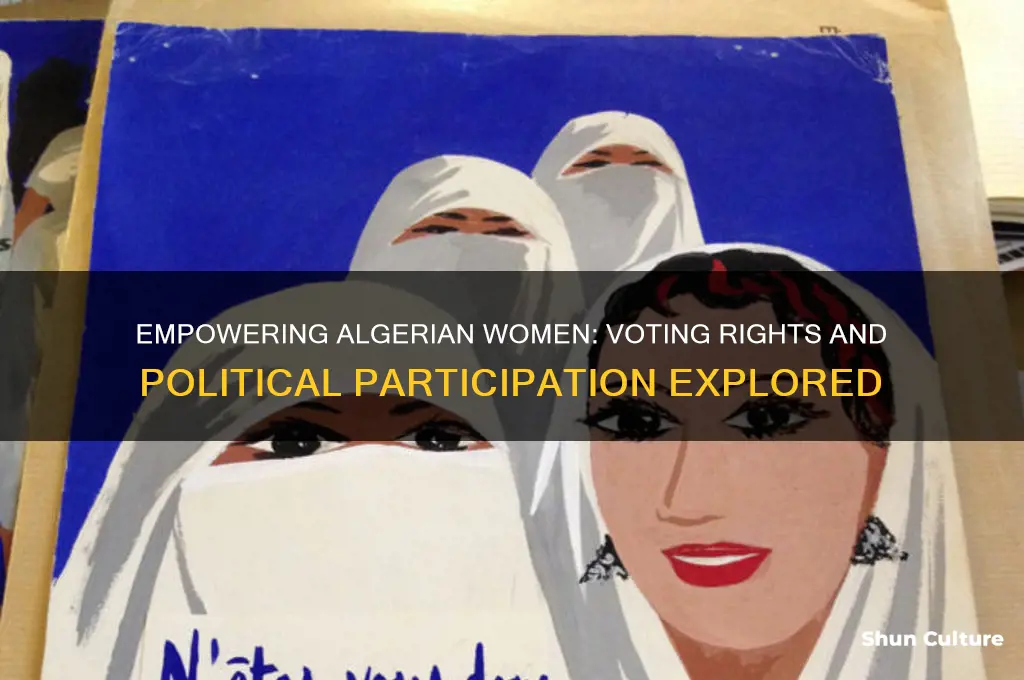 can women in algeria vote