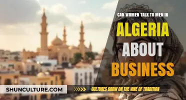 Women in Algeria: Navigating Business Conversations with Men