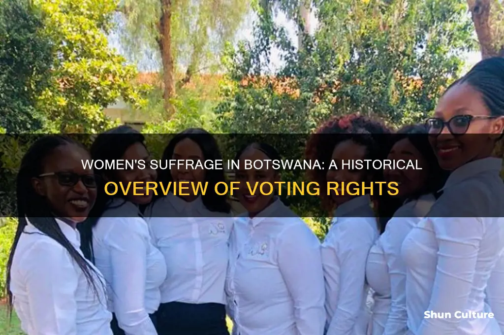 can women vote in botswana