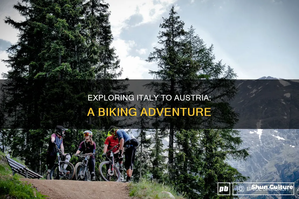 can you bike from italy to austria