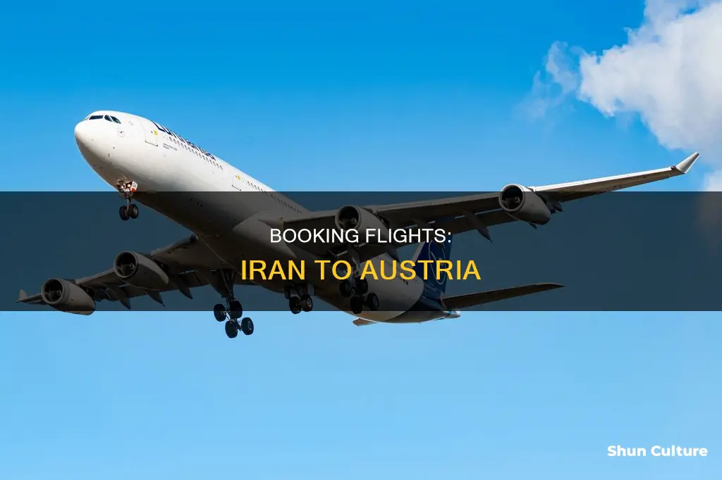 can you book a flight for austria from iran