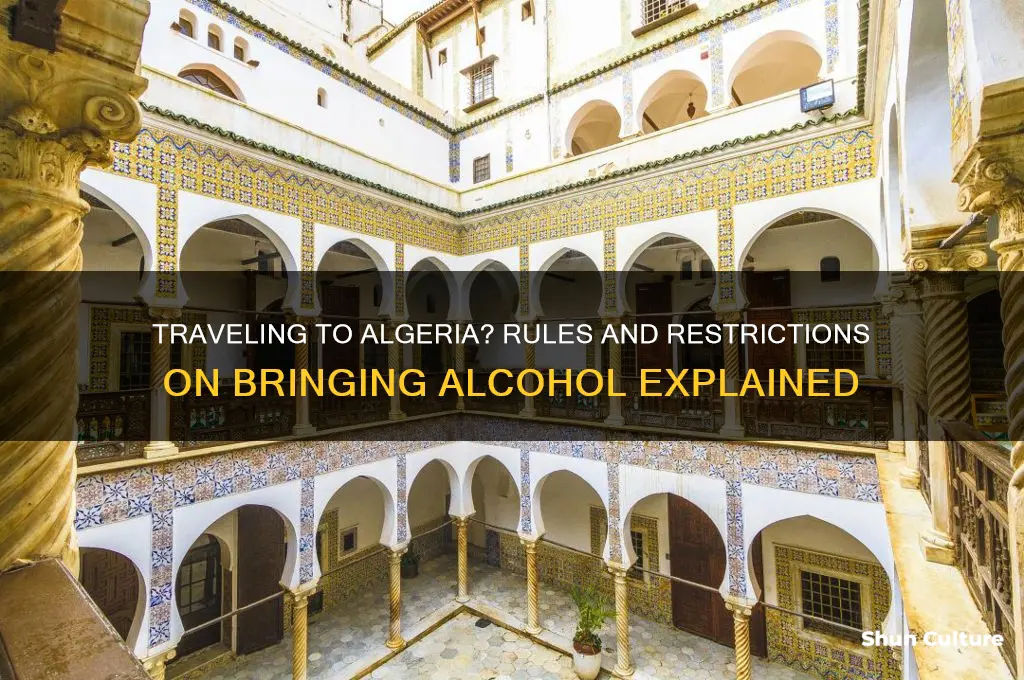 can you bring alcohol to algeria