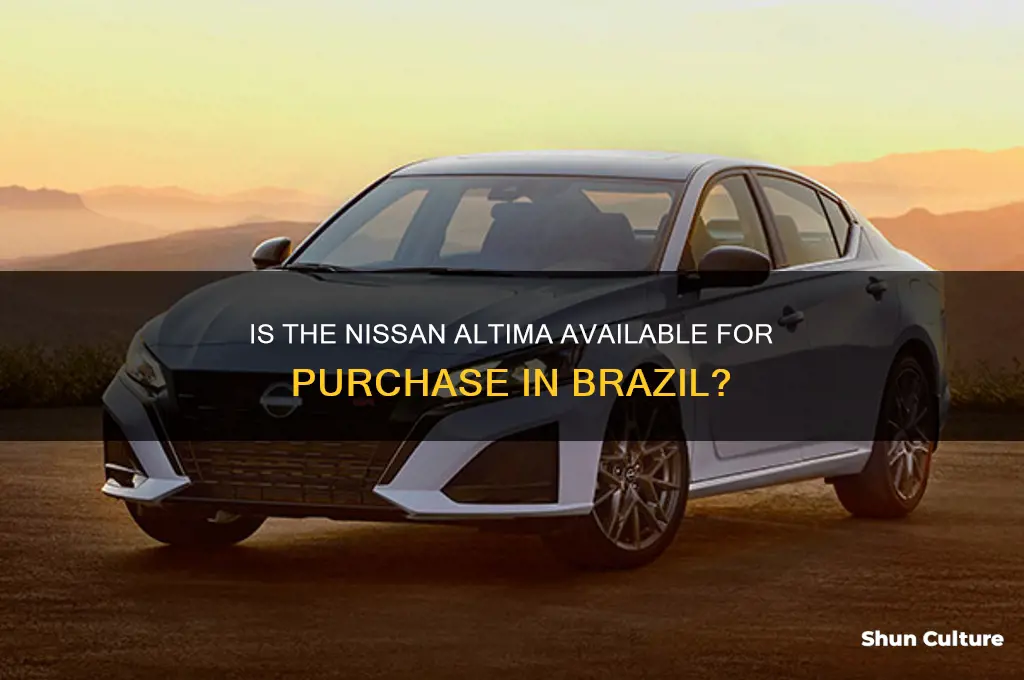 can you buy a nissan altima in brazil