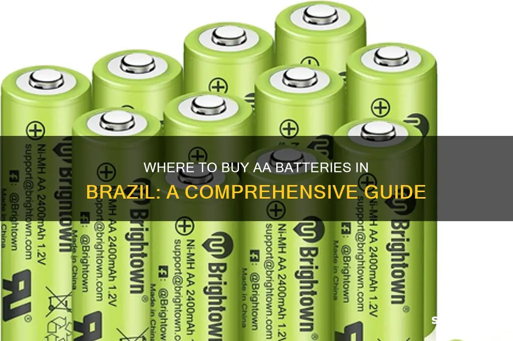 can you buy aa batteries in brazil