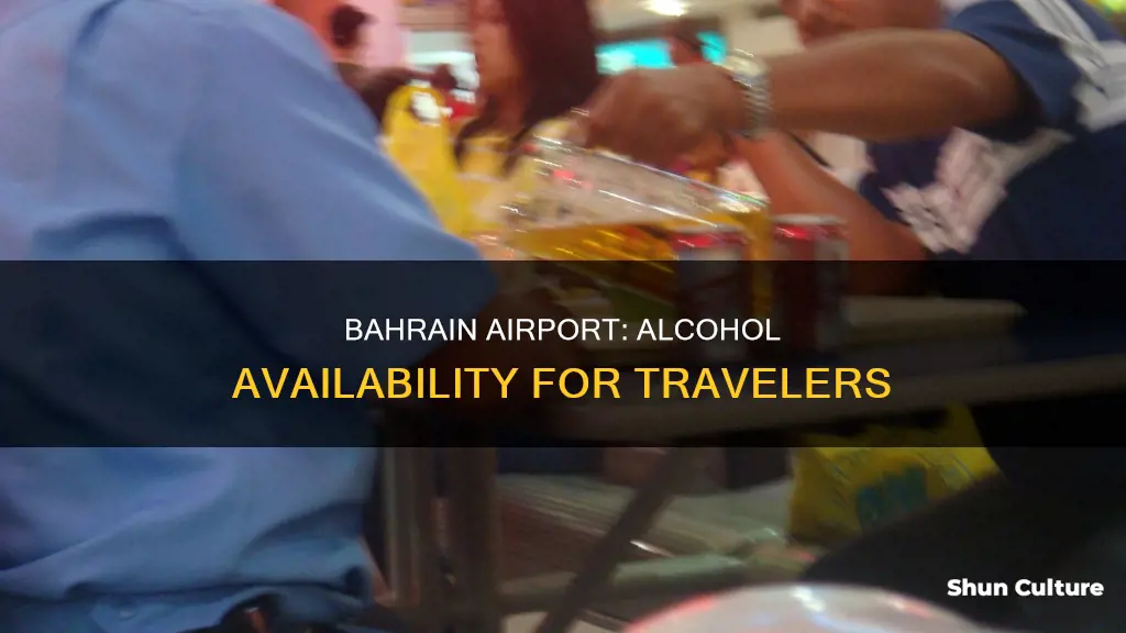 can you buy alcohol in bahrain airport