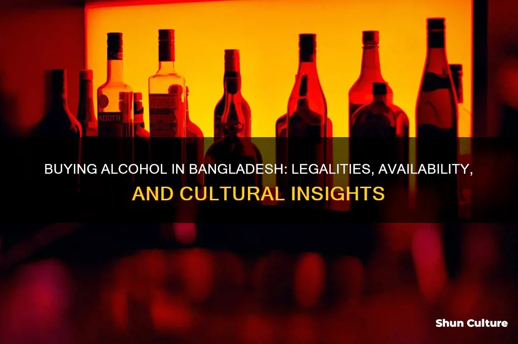 can you buy alcohol in bangladesh
