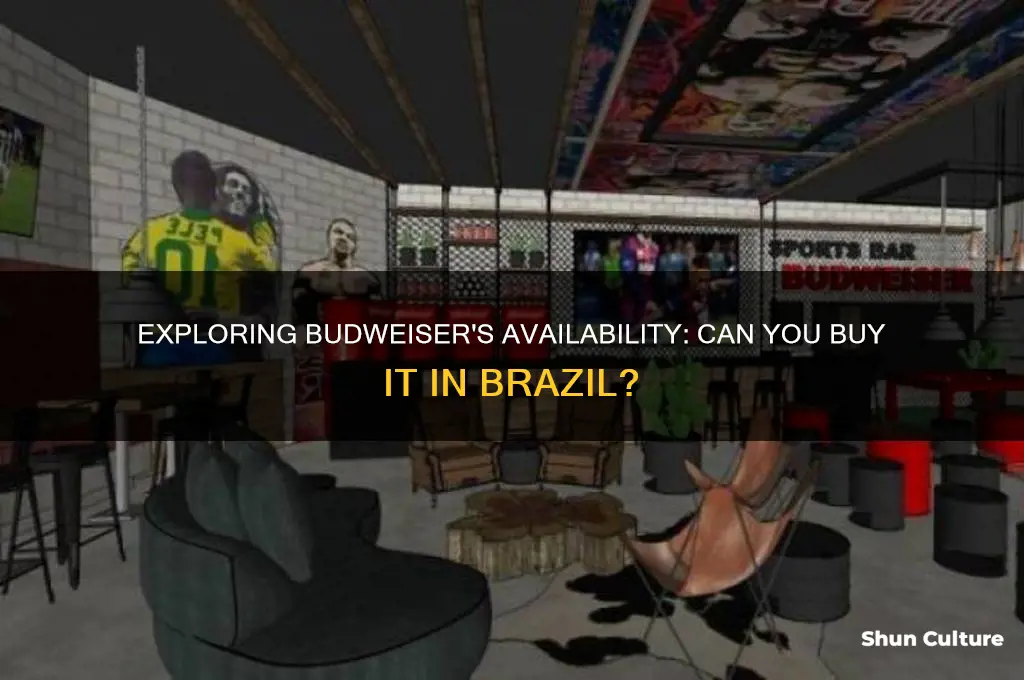 can you buy budweiser in brazil