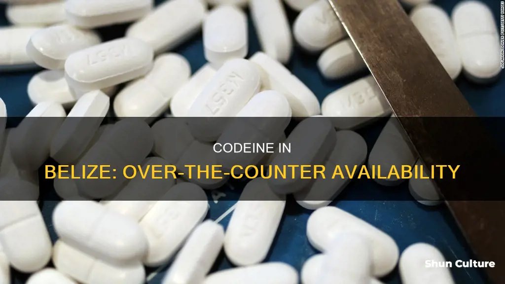 can you buy codeine over the counter in belize