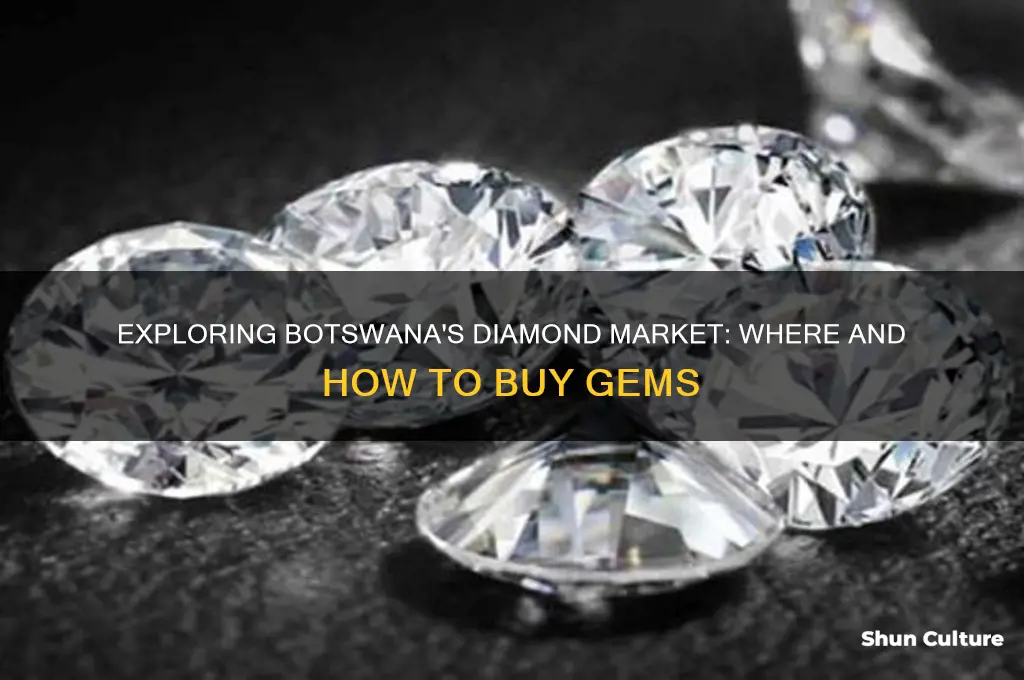 can you buy diamonds in botswana