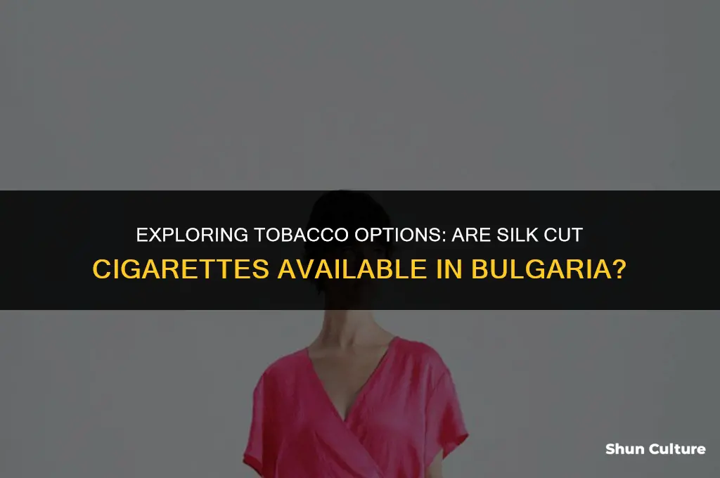can you buy silk cut cigarettes in bulgaria