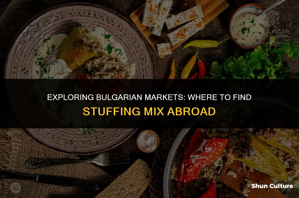 can you buy stuffing mix in bulgaria