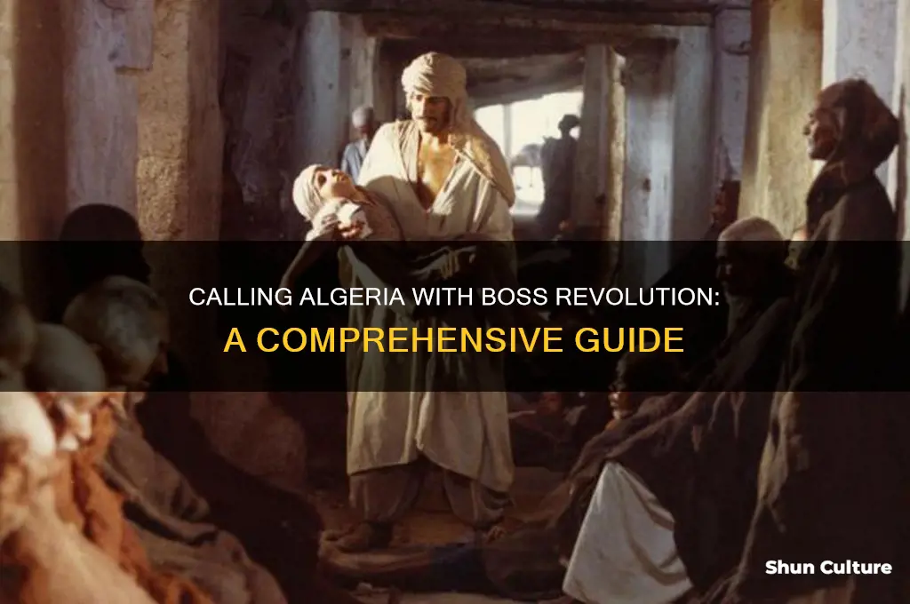can you call algeria from boss revolution