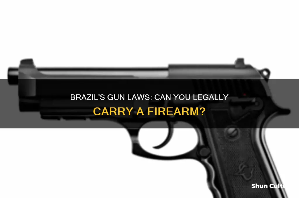 can you carry a gun in brazil