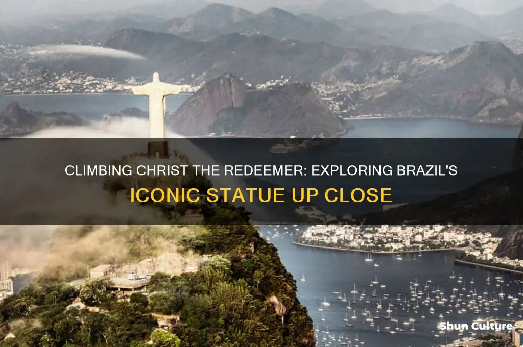 can you climb the jesus statue in brazil