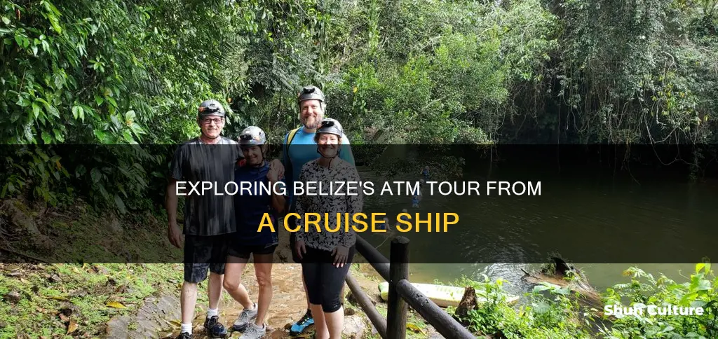 can you do atm tour in belize from cruise ship