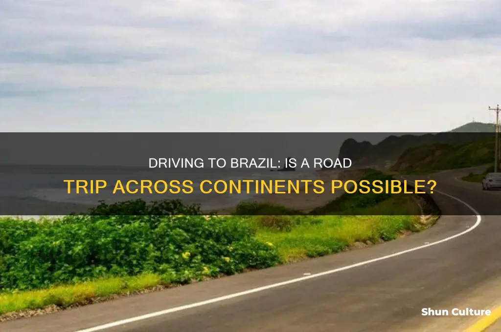 can you dribe all the way to brazil