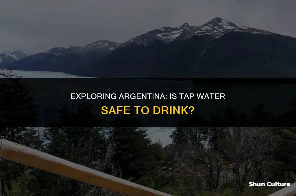 can you drink tap water in argentina