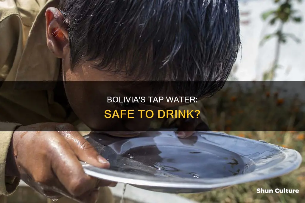 can you drink tap water in bolivia