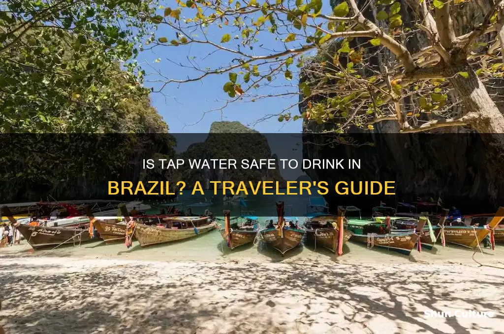 can you drink tap water in brazil