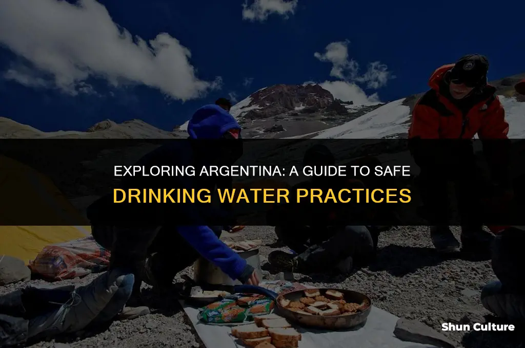 can you drink the water in argentina