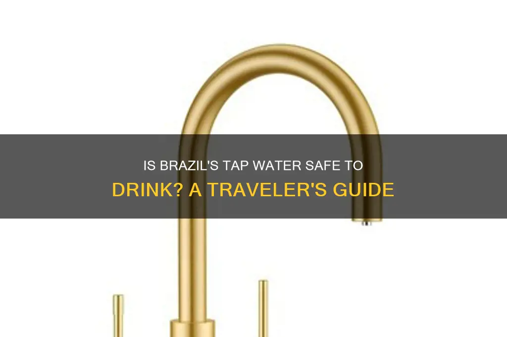 can you drink the water in brazil