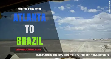 Driving from Atlanta to Brazil: Possible Routes and Challenges Explained