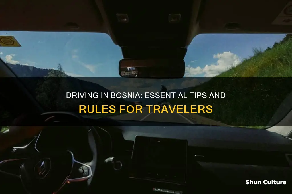 can you drive in bosnia