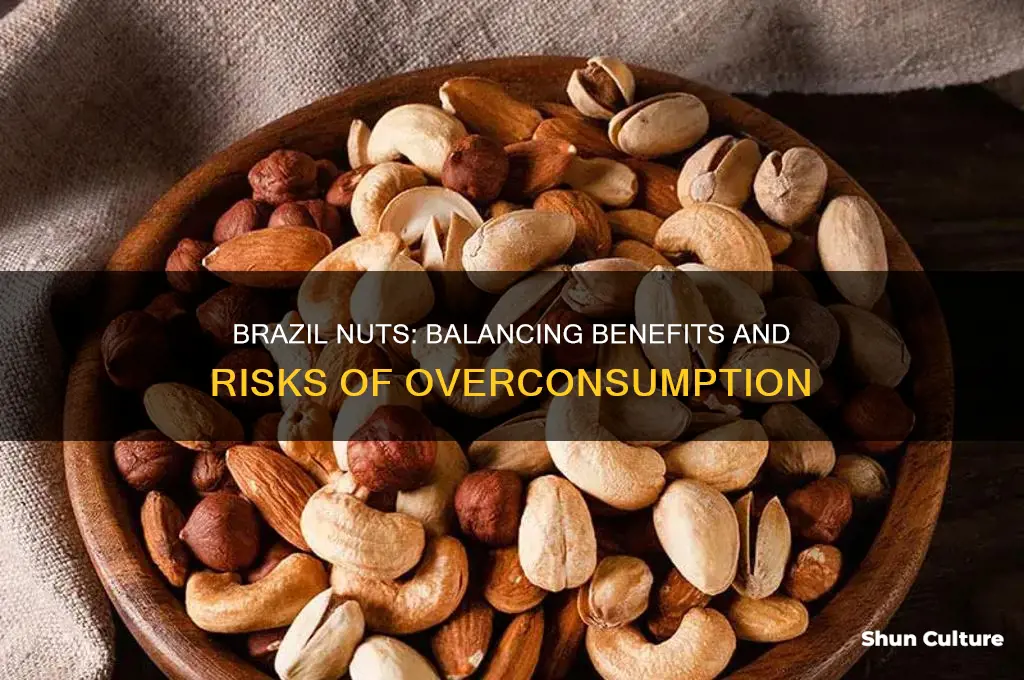 can you eat too mant brazil nuts