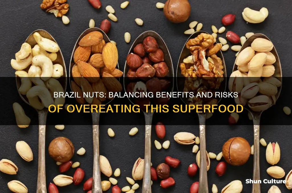 can you eat too much brazil nuts