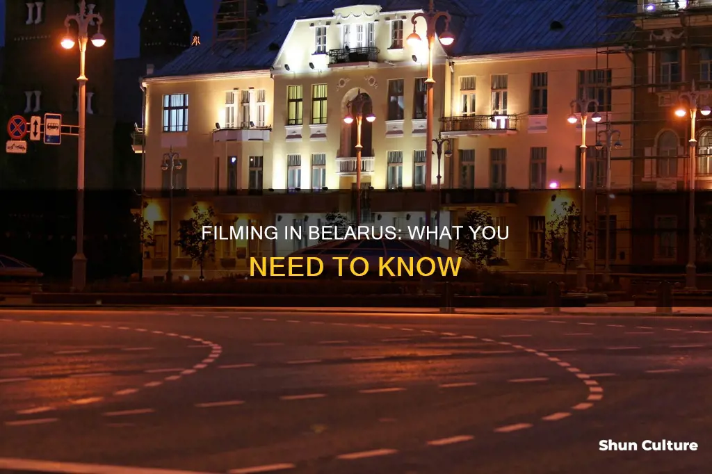 can you film in belarus