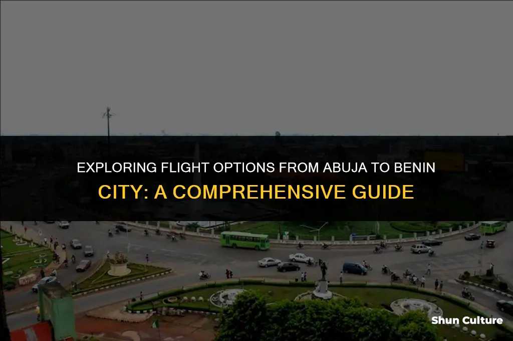 can you flight from abuja to benin city