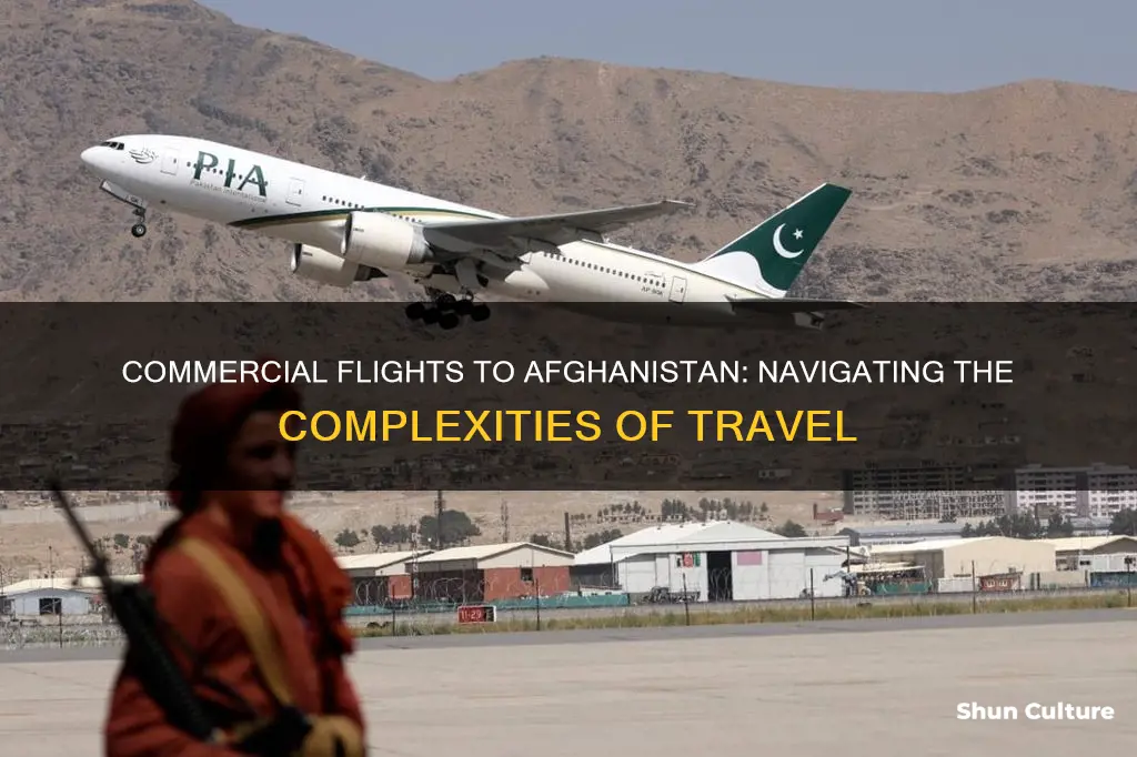 can you fly commercial to afghanistan