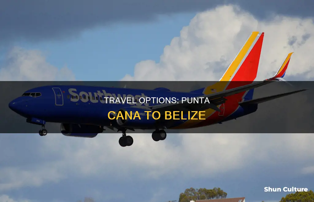 can you fly from punta cana to belize