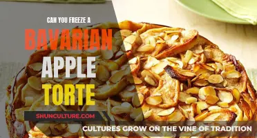 Freezing Bavarian Apple Torte: Is It Possible?