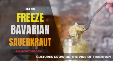 Freezing Bavarian Sauerkraut: Is It Possible?