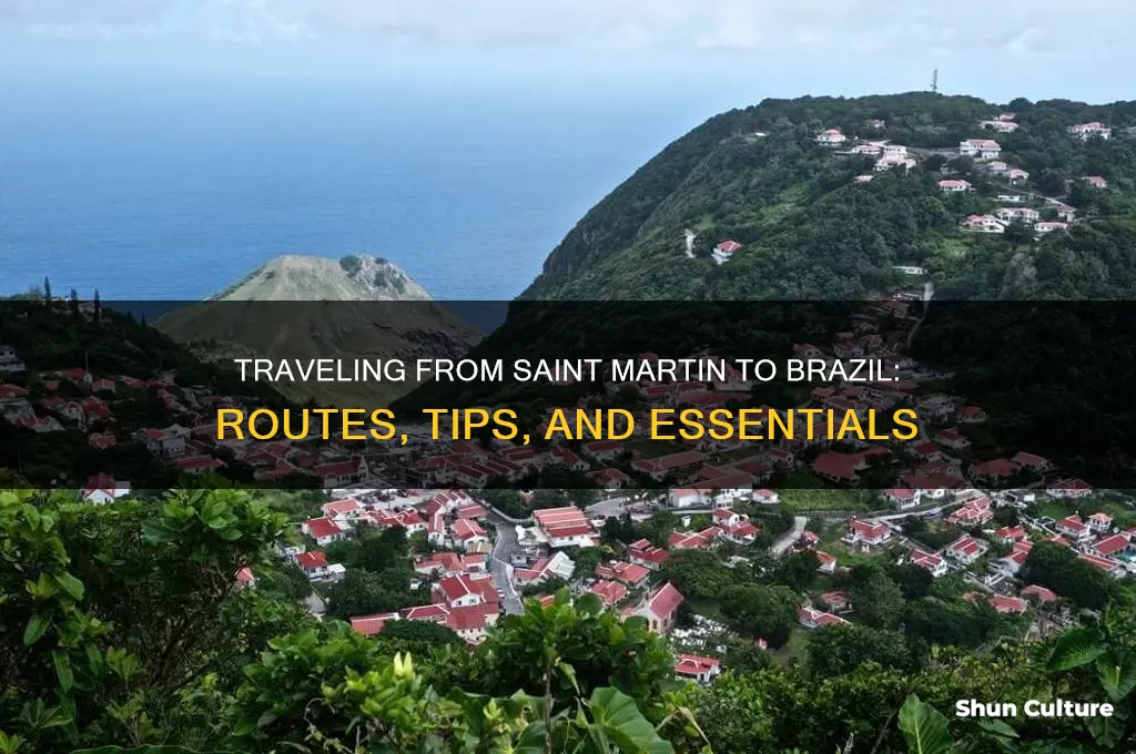 can you get from saint martin to brazil