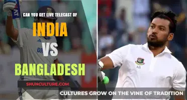 Where to Watch India vs Bangladesh Live Telecast Online