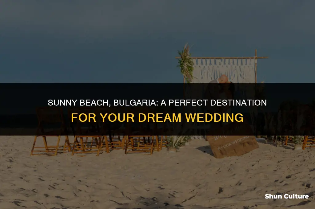 can you get married in sunny beach bulgaria