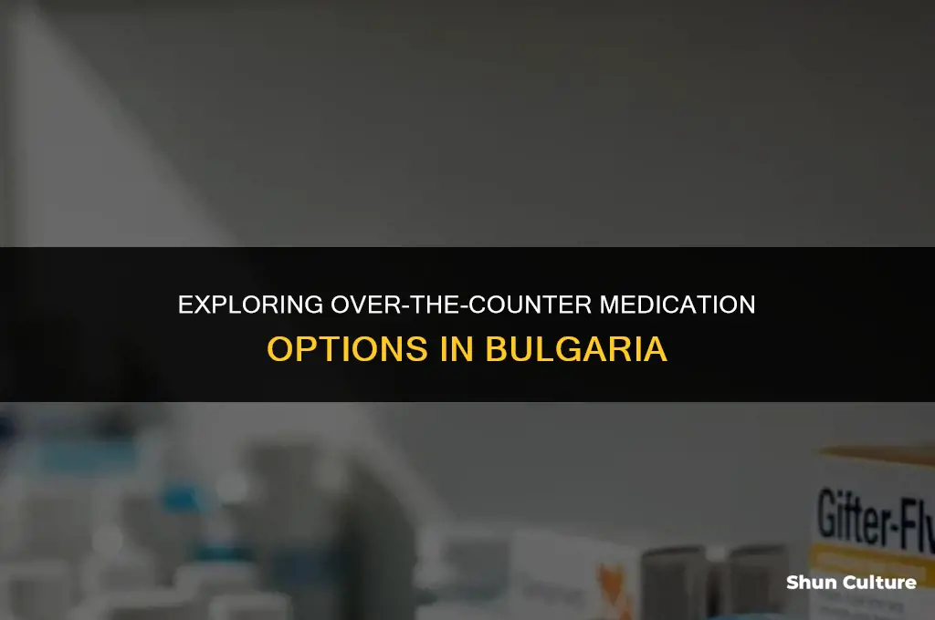 can you get medicines without a prescription in bulgaria