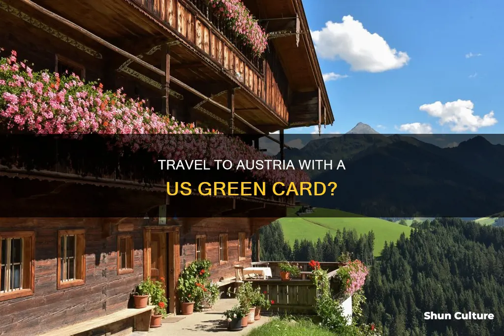 can you go to austria with us green card