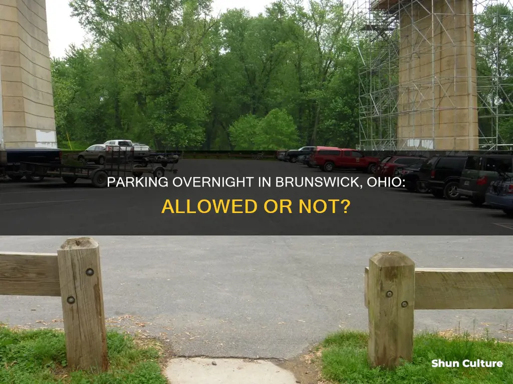 can you leave your car overnight in brunswick ohio