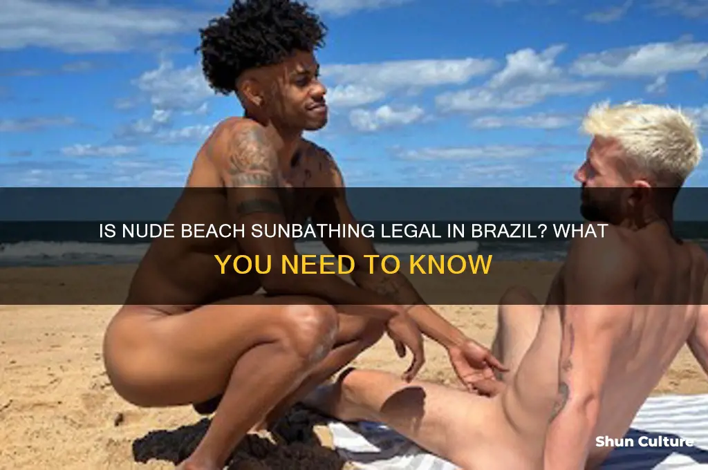 can you legally be nude at beach in brazil