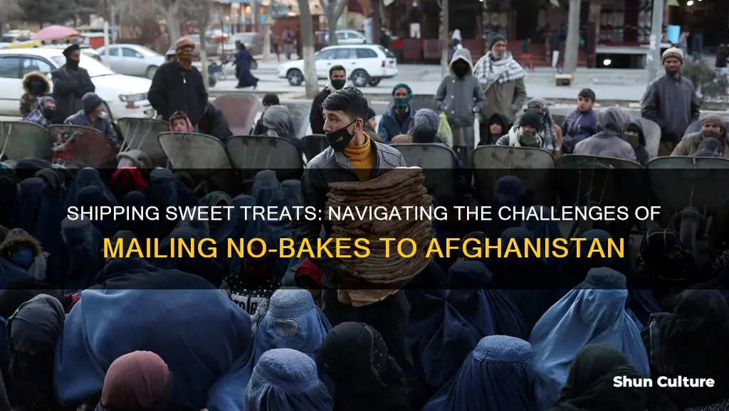 can you mail no-bakes to afghanistan