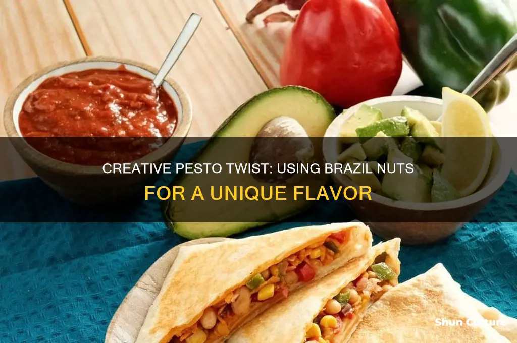 can you make pesto with brazil nuts