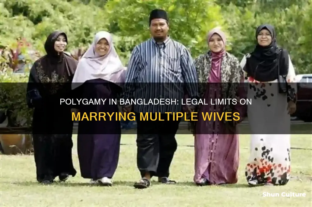 can you marry 4 women in bangladesh