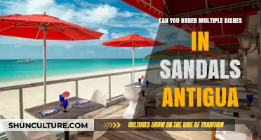 Exploring Sandals Antigua: Ordering Multiple Dishes at Restaurants